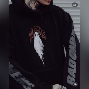 Bad Omens Unisex Ghost Hoodie Limited Edition